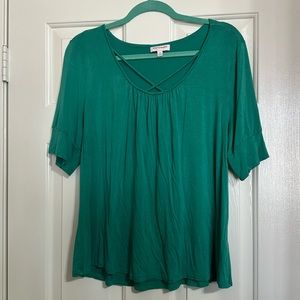 Molly & Isadora Soft Knit Blouse